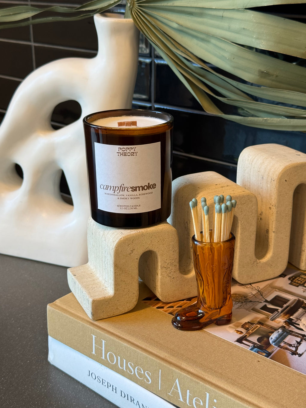 Campfire Smoke Candle | Marshmallow, Vanilla & Smoky Woods