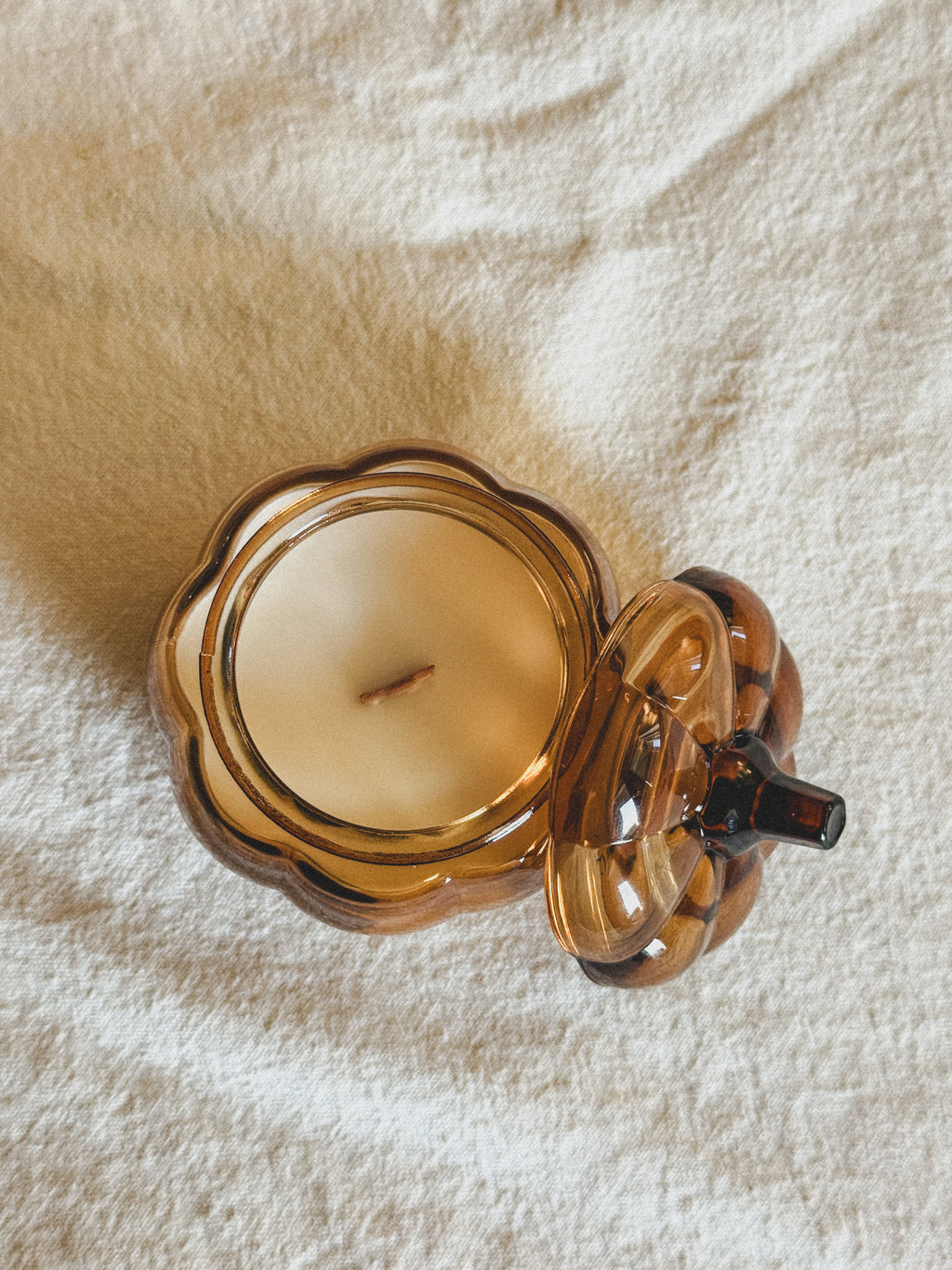 Pumpkin Patch 4 oz Glass Pumpkin Candle