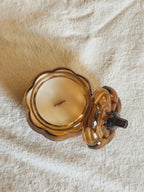 Pumpkin Patch 4 oz Glass Pumpkin Candle
