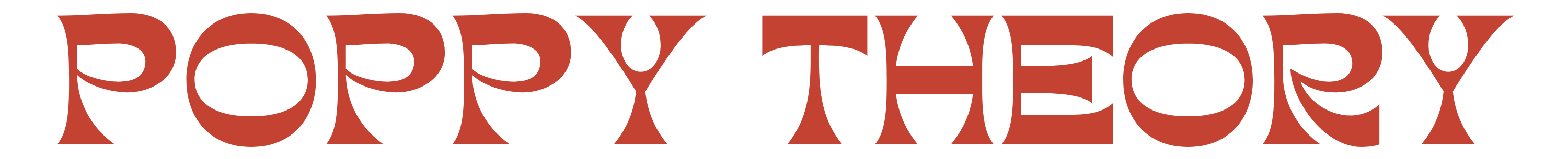 Poppy Theory